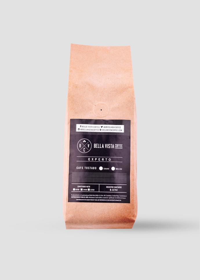 Cafe Tostado y Molido Experto (16 Oz)