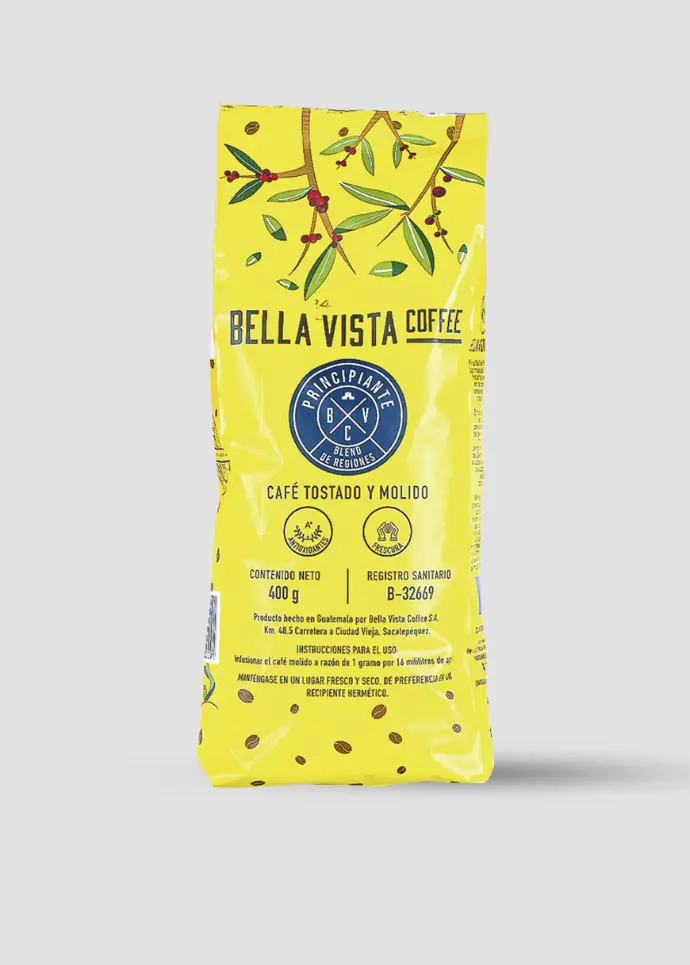 Cafe Tostado y Molido Principiante (16oz)